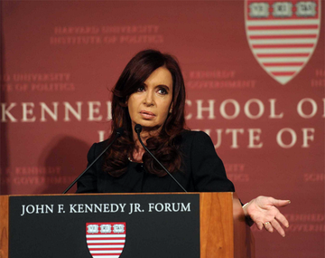 Las principales frases de Cristina Fernández en Harvard
