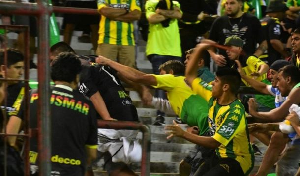 Le aplicaron derecho de admisión a tres barras de Aldosivi tras la violencia en el Minella