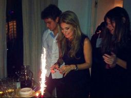 El íntimo cumpleaños de Flavia Palmiero