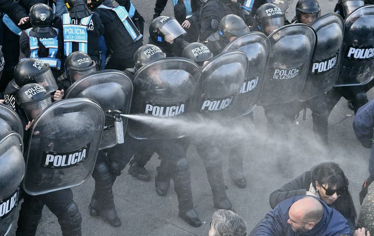 La amenaza de la ministra de Seguridad en la previa a la marcha contra la Reforma Laboral: Nuestras Fuerzas están listas