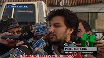 Pablo Ferreyra, hermano de Mariano Pablo Ferreyra, hermano de Mariano