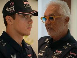 se conocio la escena del reto de briatore a colapinto por su choque en imola se conocio la escena del reto de briatore a colapinto por su choque en imola