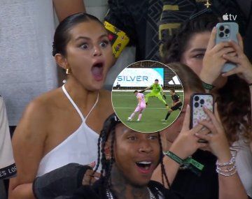 La reacción de Selena Gómez por una jugada Messi en Inter Miami