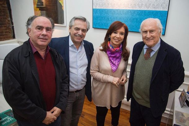 Con una foto, Alberto Fernández confirmó el respaldo de Proyecto Sur a su precandidatura
