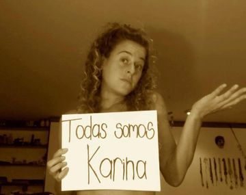 Todas somos Karina explotó en apoyo a la viceministra hot