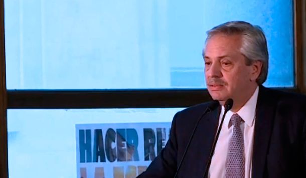 Alberto Fernández convocó a todes para sacar al país de la pobreza