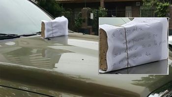 Un hombre se cansó de que otro le estacionara la camioneta y le hizo una particular amenaza. Un hombre se cansó de que otro le estacionara la camioneta y le hizo una particular amenaza.