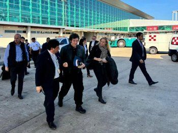 A qué hora expone Milei en Davos