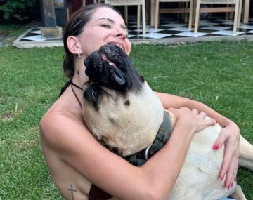 La China Suárez perdió a uno de sus perros y casi muere ahogado: Está bien