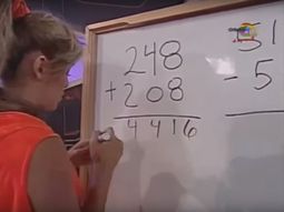 mira la burrada matematica de una participante al aire mira la burrada matematica de una participante al aire