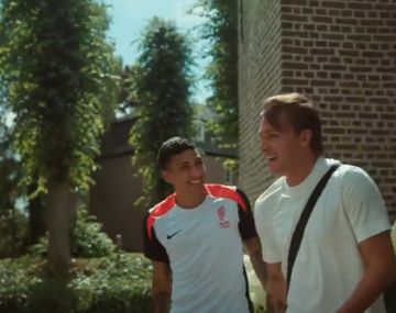 Mateo Retegui y Equi Fernández