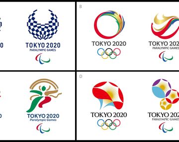Tokio 2020 reveló la preselección de 4 logos entre los que se elegirá uno