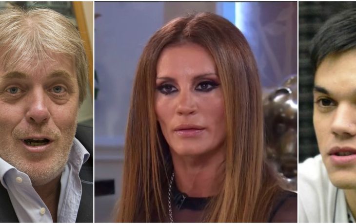 Gustavo Vera, Natacha Jaitt y Brian Lanzelotta