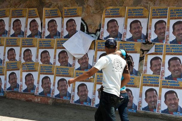 Chávez cortó abruptamente la transmisión de su opositor