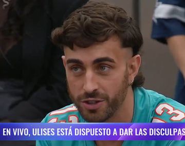 Ulises Apóstolo pidió disculpas a la producción de Gran Hermano tras un severo llamado de atención