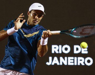 Facu Díaz Acosta debutó con un triunfo en el ATP 500 de Río de Janeiro