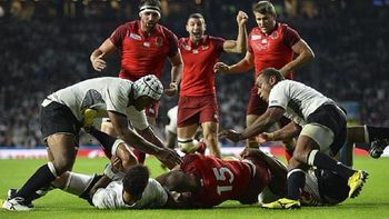 empezo el mundial de rugby: inglaterra sufrio pero derroto a fiji empezo el mundial de rugby: inglaterra sufrio pero derroto a fiji