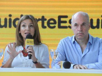 Soledad Acuña y Horacio Rodríguez Larreta