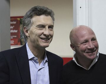 Mauricio Macri y Carlos Mac Allister