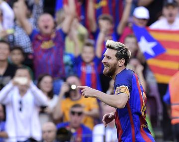 El gol de Lionel Messi en su regreso.