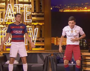 Lo imposible: Messi y CR7 cambiaron camisetas y cantaron una canción