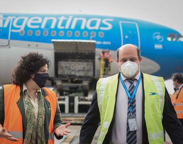 Argentina ya recibió más de 5 millones de vacunas y se esperan otras 218 mil dosis el domingo