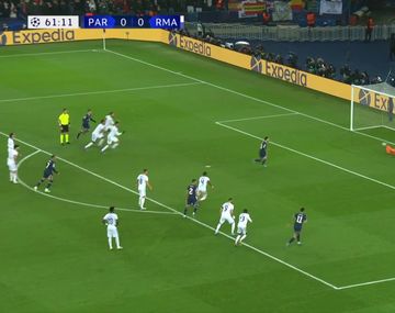 PSG - Real Madrid por Champions: Courtois le atajó un penal a Messi