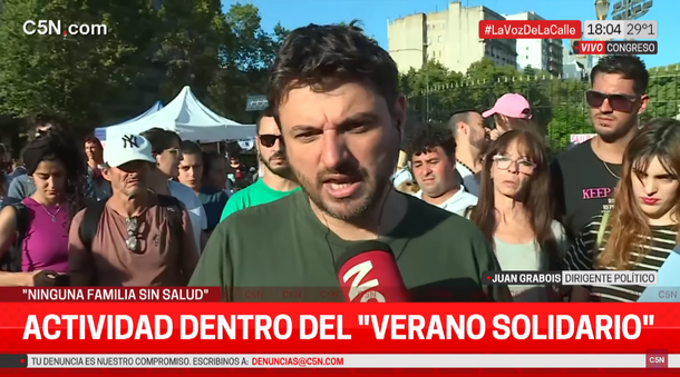 Juan Grabois: Para quienes nos gobiernan todo lo que es a favor del pueblo es un curro, eso se llama proyección en psicología