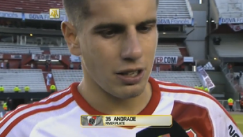 conmovedor: un juvenil de river no pudo aguantar las lagrimas tras su debut conmovedor: un juvenil de river no pudo aguantar las lagrimas tras su debut