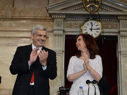 Cristina Kirchner en la Apertura de Sesiones en 2014 Cristina Kirchner en la Apertura de Sesiones en 2014