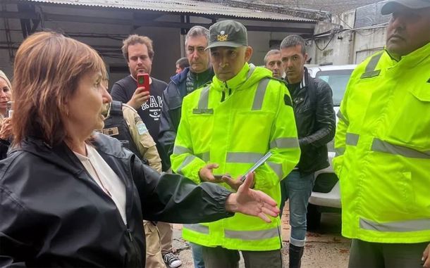 Patricia Bullrich en Zárate.