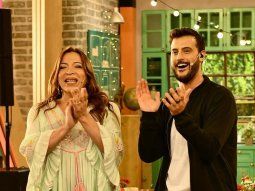 Lizy Tagliani y Diego Leuco en La Peña de Morfi (Telefe)