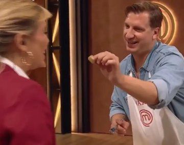 Maxi López sorprendió con un picante comentario a Wanda en MasterChef