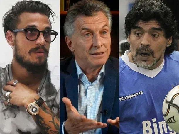 La respuesta de Daniel Osvaldo a Macri por sus dichos sobre Maradona