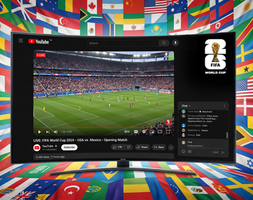 Cómo se vivirá el Mundial 2026 en YouTube junto a los mejores creadores