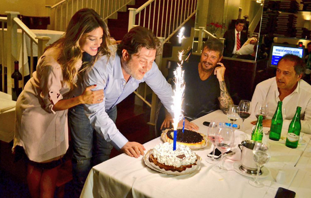 Scioli pidió no mezclar su relación personal con una candidatura de Tinelli