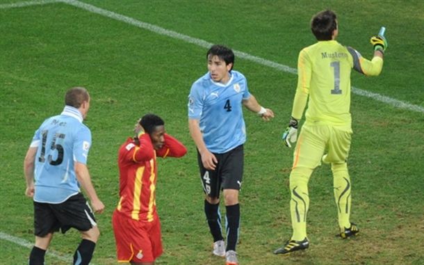Uruguay ghana penal errado