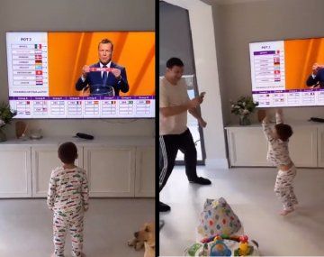 La reacción de Dibu Martínez cuando salió México en el grupo de Argentina