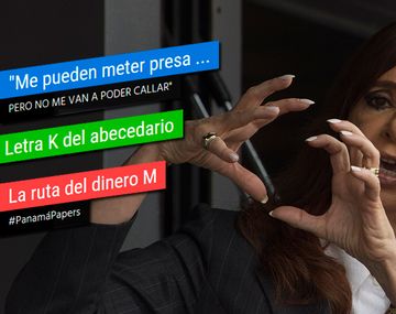 El discurso de CFK: ruta del dinero M