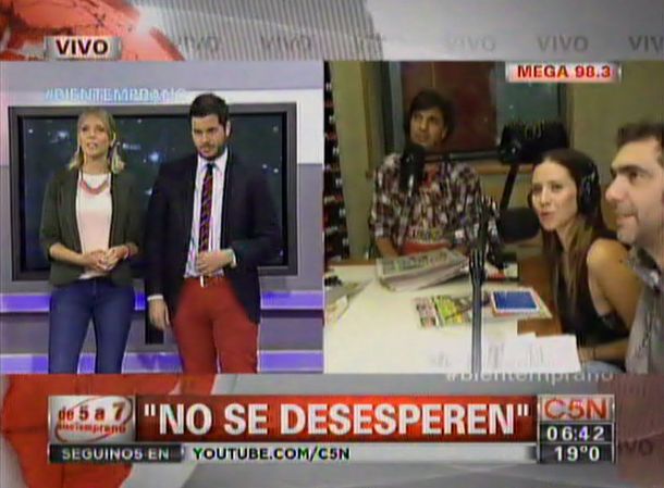 Nico Magaldi y Juli Camaño: juegos de seducción a primera hora de la mañana