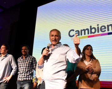 Baldassi se accidentó andando en bicicleta y mostró sus heridas