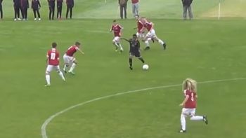 Sus rivales en infantiles no podían pararlo Sus rivales en infantiles no podían pararlo