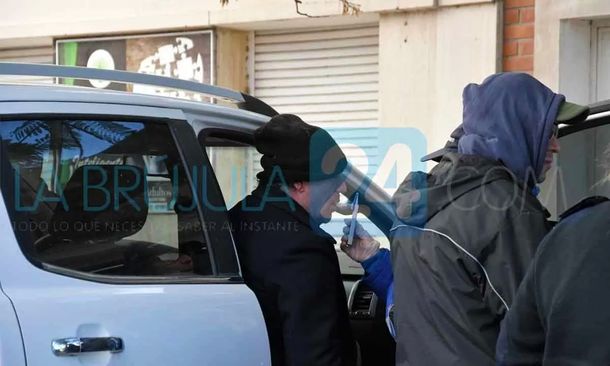 Ricardo Iorio manejó borracho y chocó contra un poste de luz