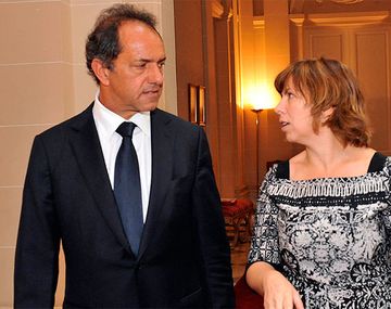 Daniel Scioli y Silvina Batakis