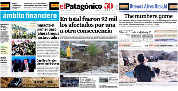 Tapas de diario del 7 de abril de 2017