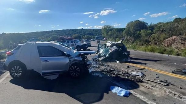 Tragedia en Altas Cumbres: cuatro muertos y dos heridos tras un choque frontal