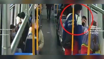 video: agredio a una mujer en el tren y fue detenida video: agredio a una mujer en el tren y fue detenida