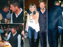 Las fotos del reencuentro  entre Guillermina Valdes y Marcelo Tinelli