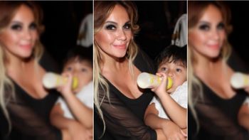 Verónica Ojeda saludó a Dieguito Fernando Verónica Ojeda saludó a Dieguito Fernando