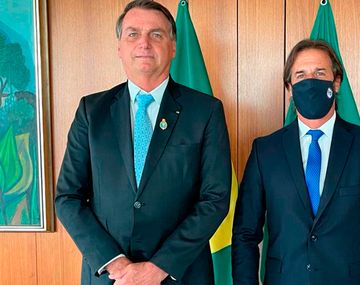 Jair Bolsonaro y Luis Lacalle Pou quieren flexibilizar el Mercosur